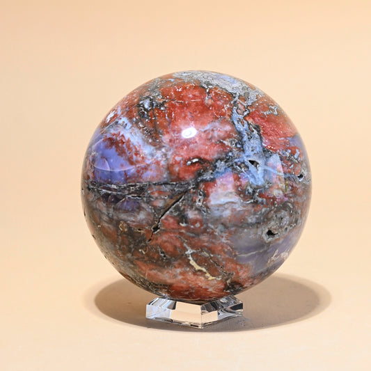 Violet Agate Sphere XL 3.4lbs