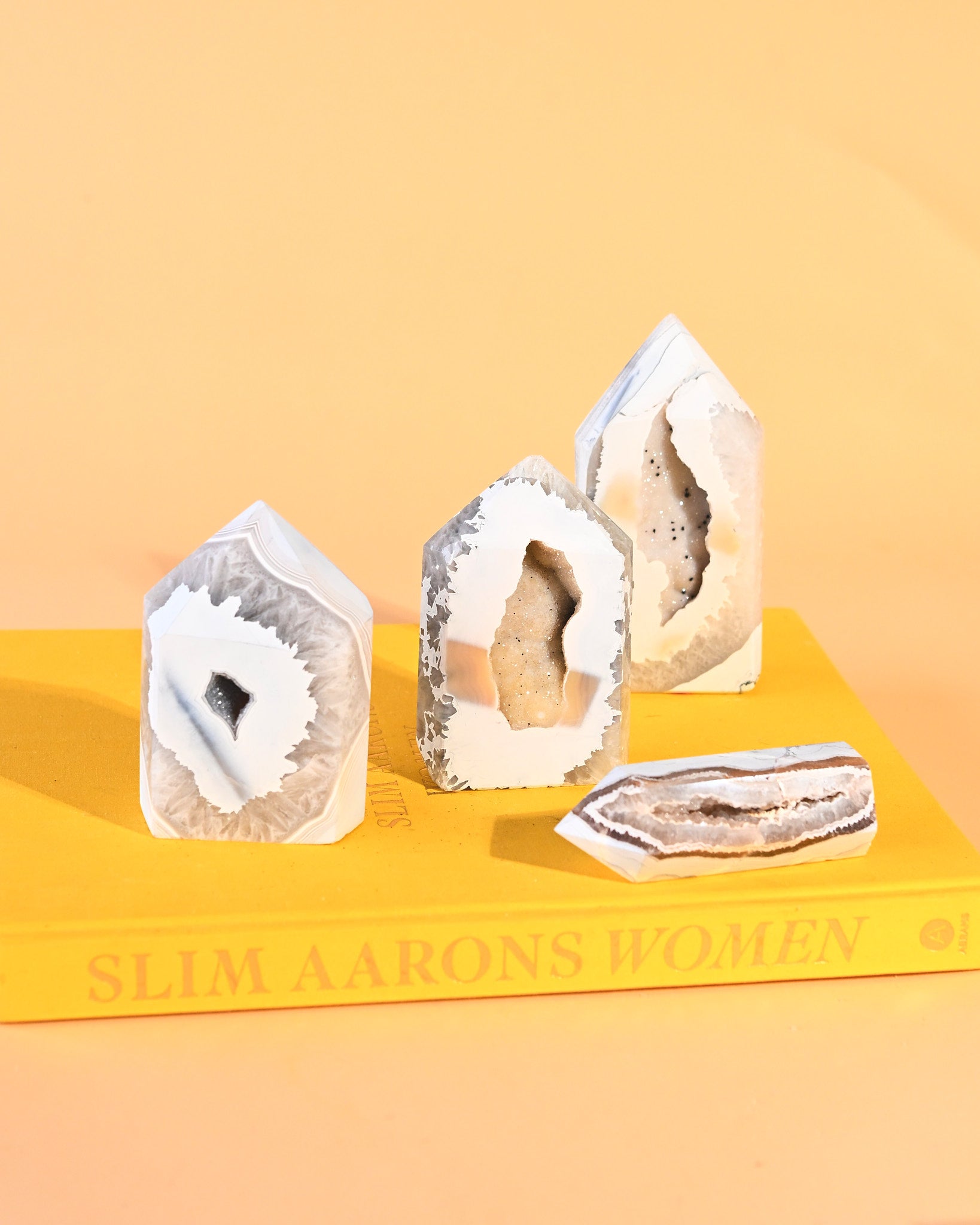 Blue Lace Agate Tower