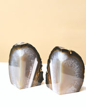 Agate Bookend Set