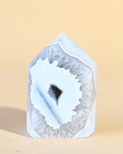 Blue Lace Agate Tower