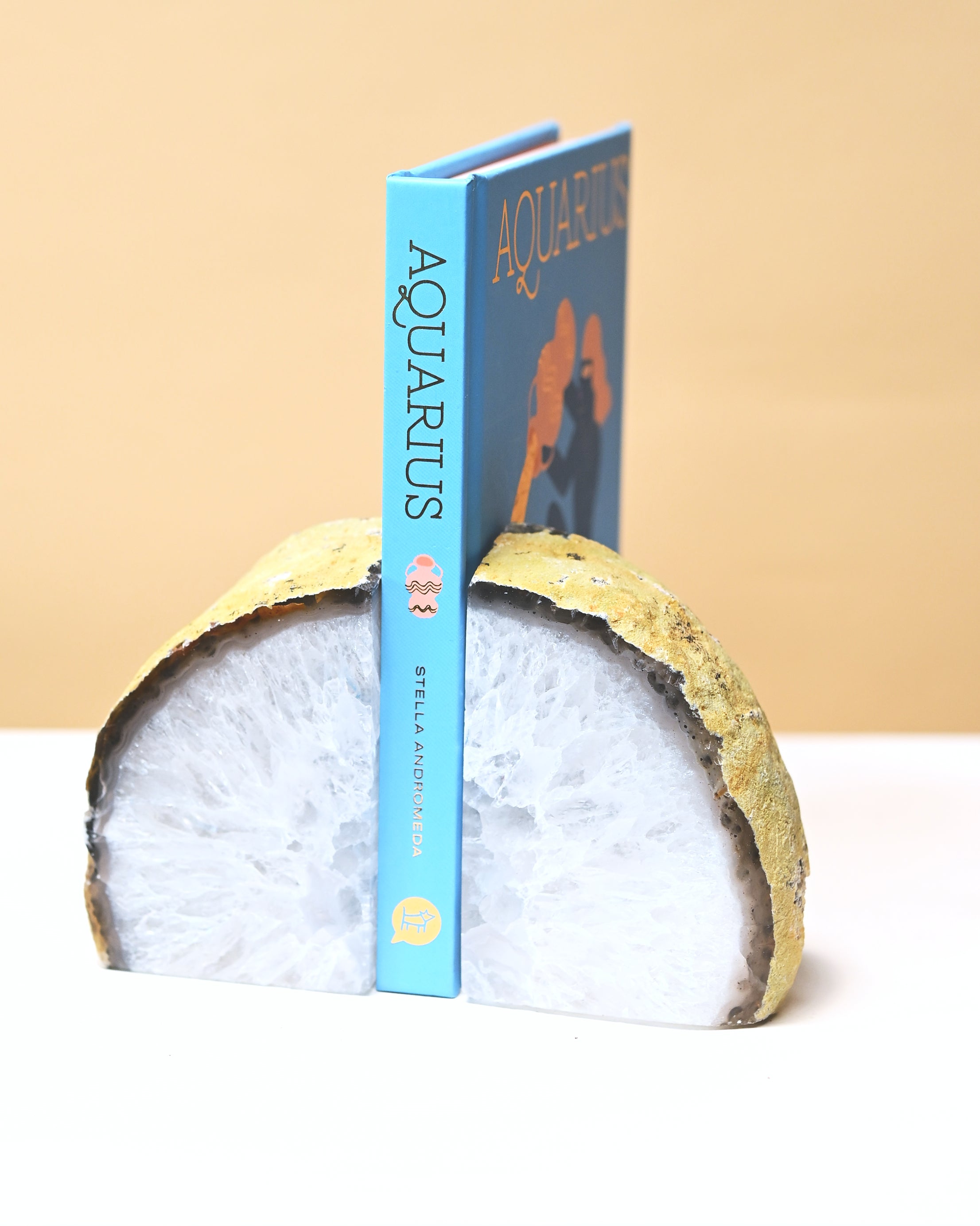 Agate Bookend Set