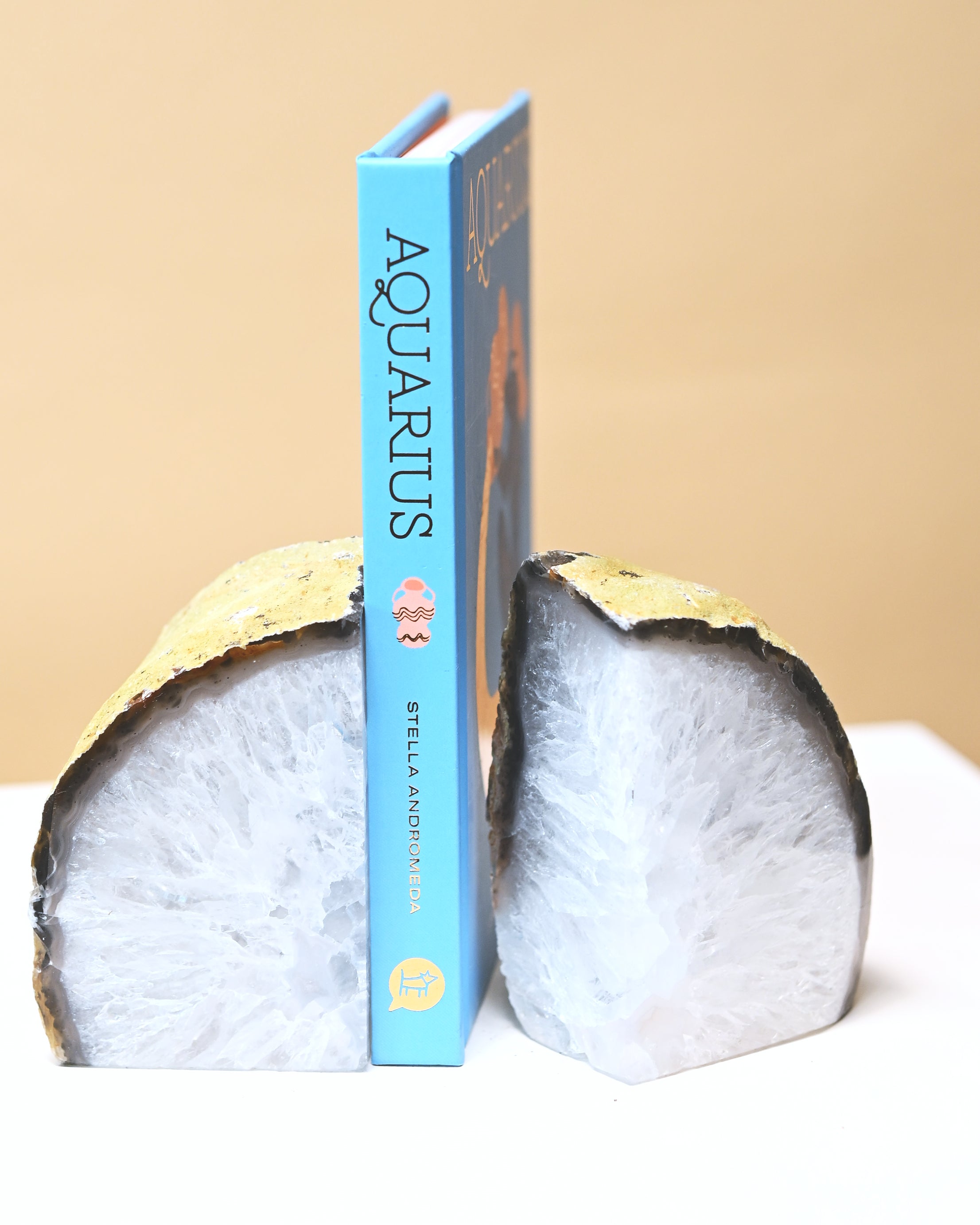 Agate Bookend Set
