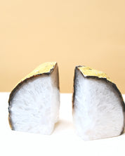 Agate Bookend Set