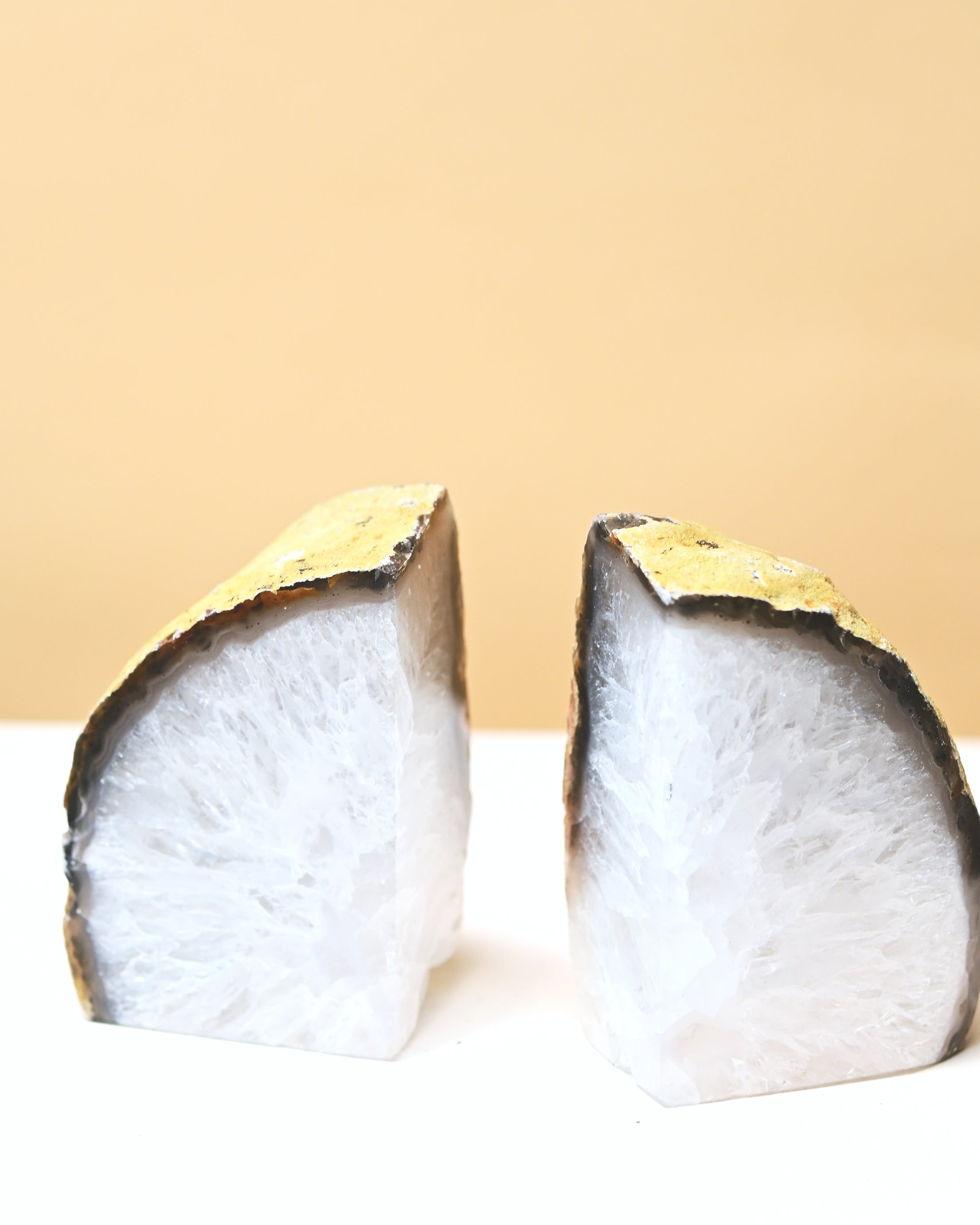 Agate Bookend Set