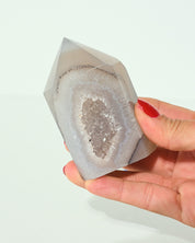 Druzy Agate Tower 203g