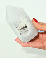 Druzy Agate Tower 361g