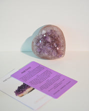 Amethyst Heart & Geode Trio