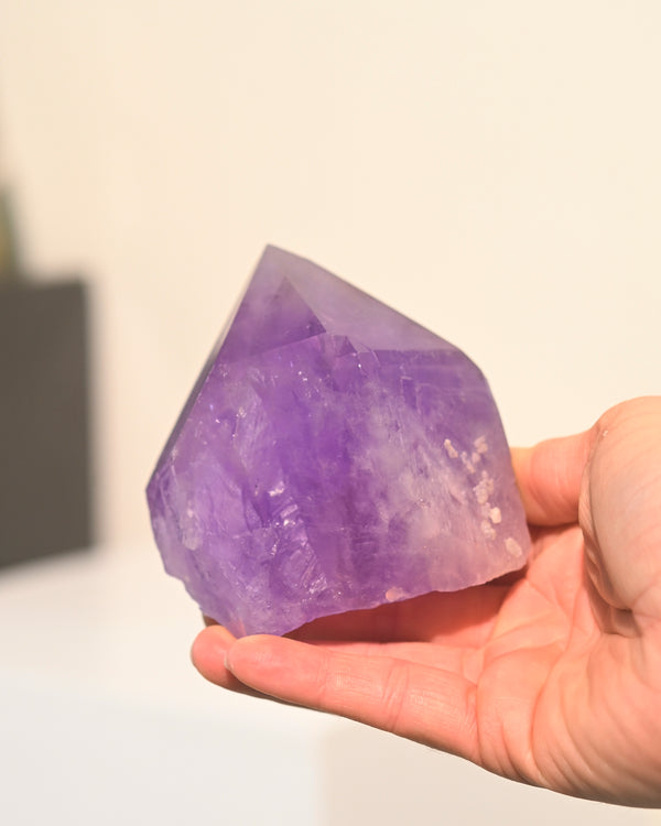 Rough Bolivian Amethyst Point