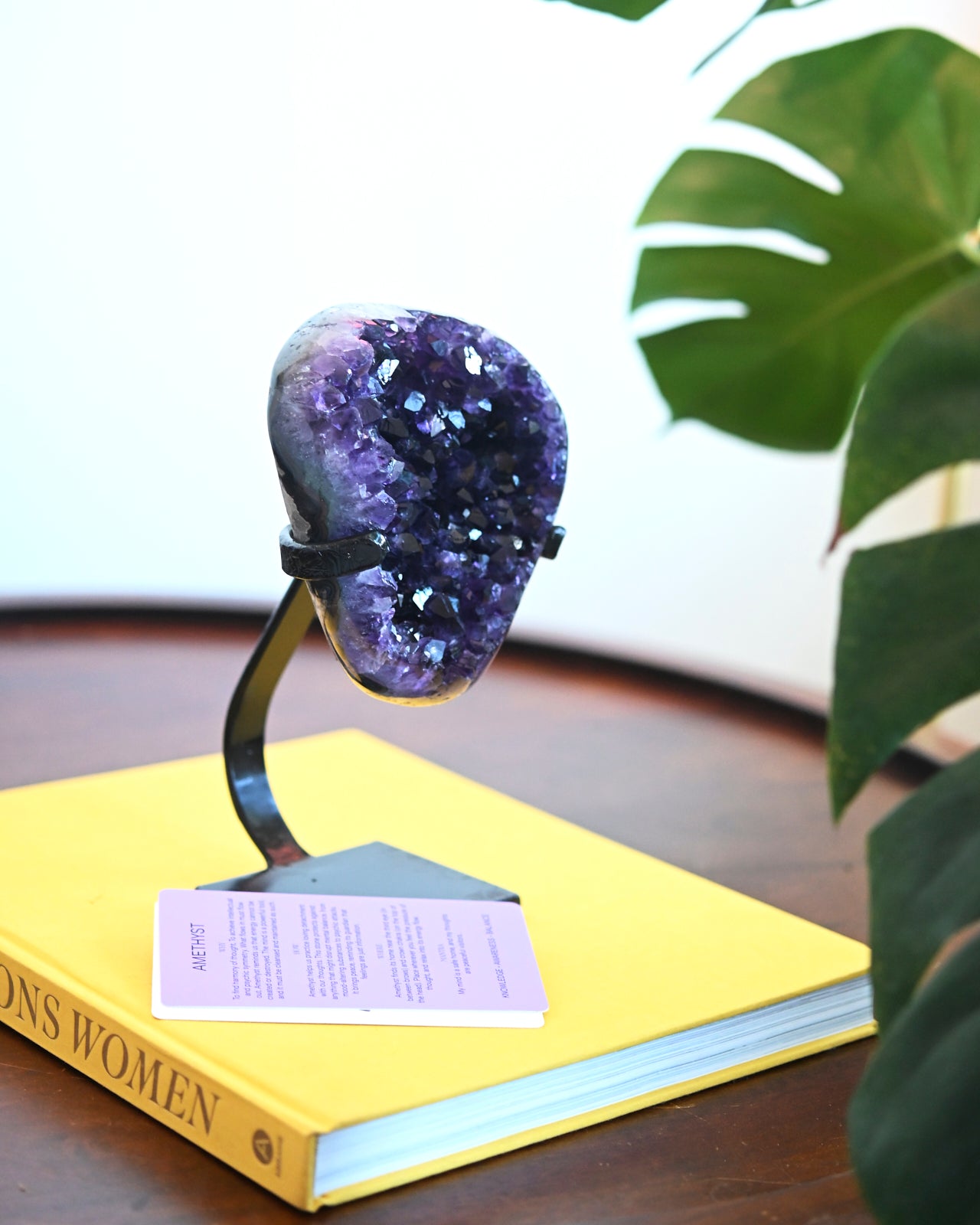 Amethyst Heart & Geode Trio