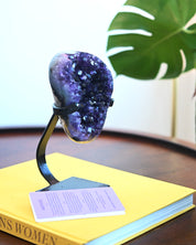 Amethyst Heart & Geode Trio