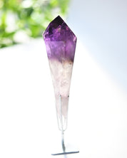 Double Terminated Bahia Amethyst Phantom on Stand