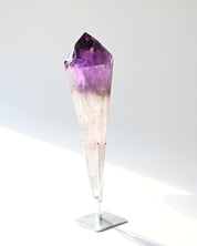 Double Terminated Bahia Amethyst Phantom on Stand