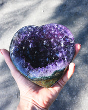 Amethyst Heart  (1.61 lb)
