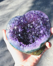 Amethyst Heart  (1.61 lb)
