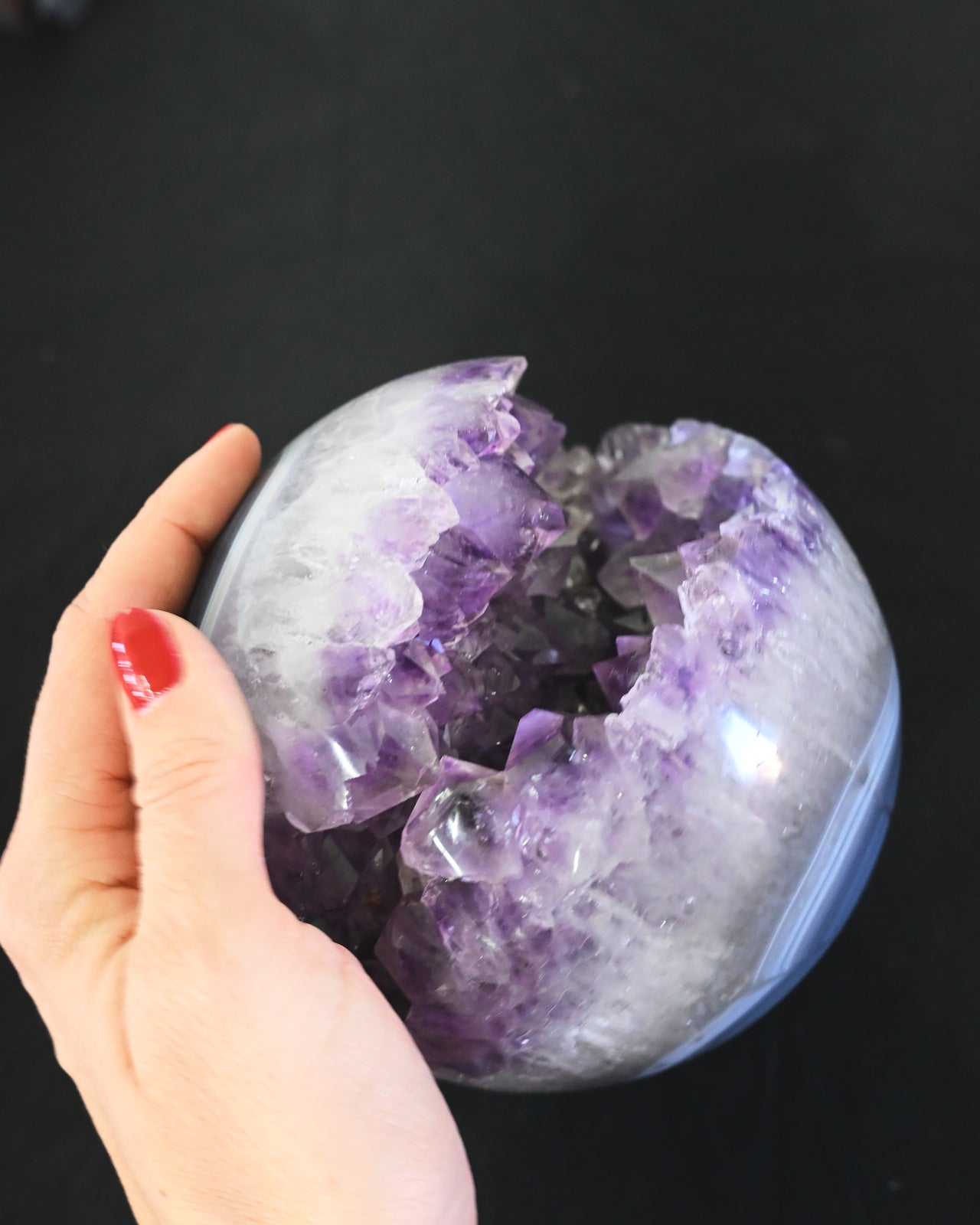 Amethyst Sphere 5lbs