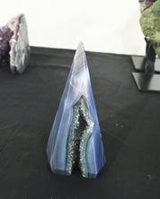 Amethyst Druzy Pyramid