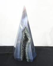 Amethyst Druzy Pyramid