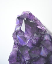 Statement Amethyst Geode | 98lb / 3ft Deep Purple Brazilian Crystal on Custom Stand