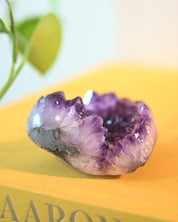Amethyst Druzy Heart