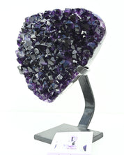 Statement Uruguayan Amethyst Cluster on Stand 10.7 lbs