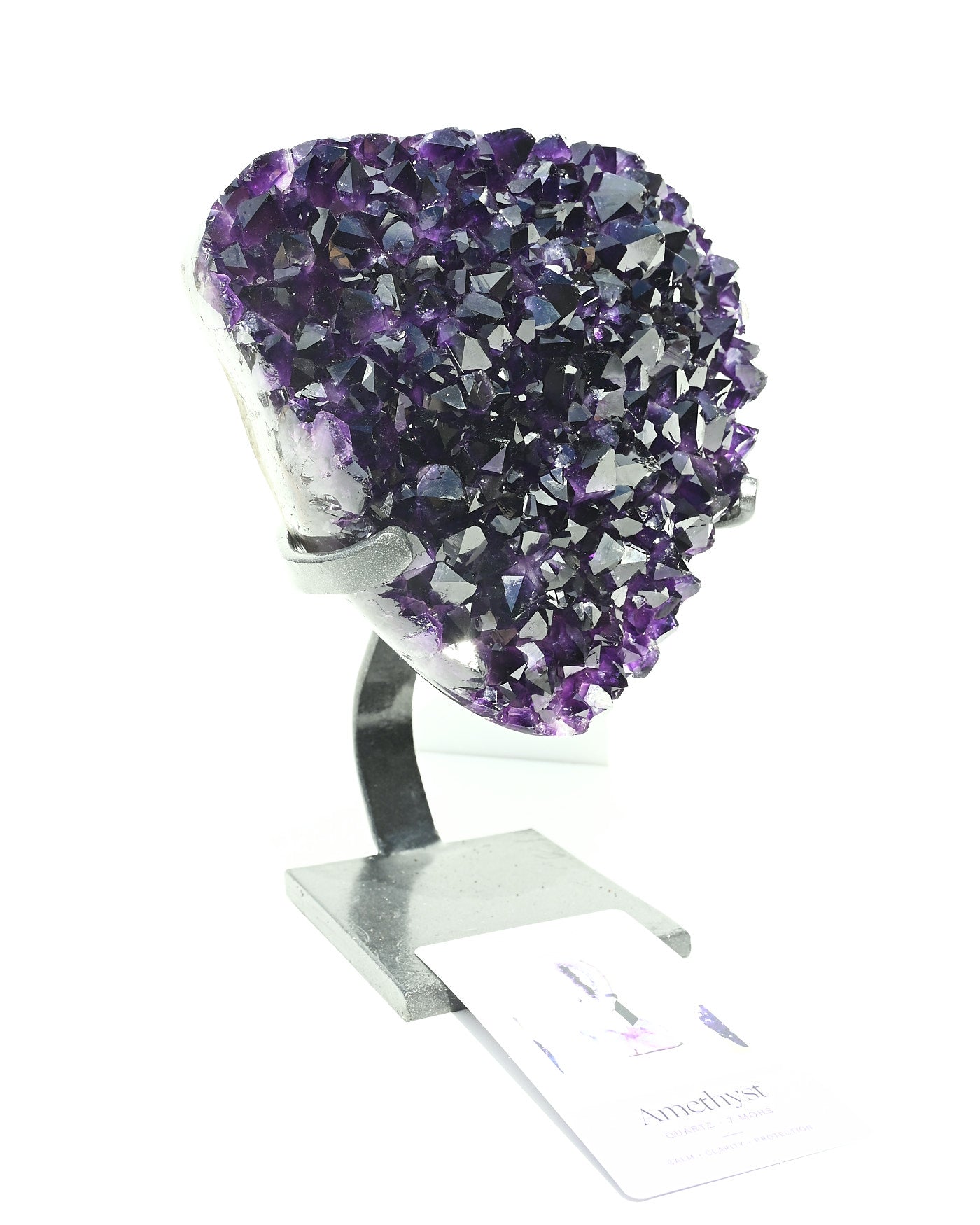 Statement Uruguayan Amethyst Cluster on Stand 10.7 lbs