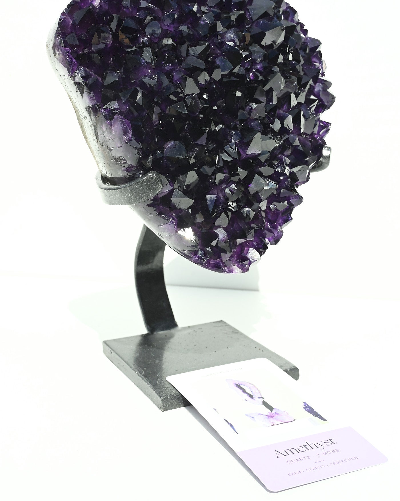 Statement Uruguayan Amethyst Cluster on Stand 10.7 lbs