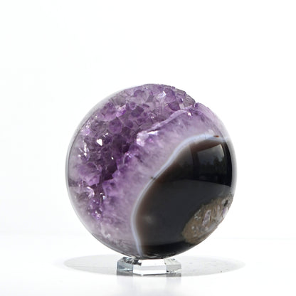 XL Druzy Amethyst Sphere 4.1bs