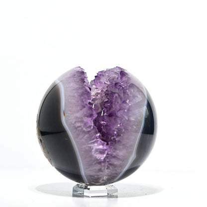 XL Druzy Amethyst Sphere 4.1bs
