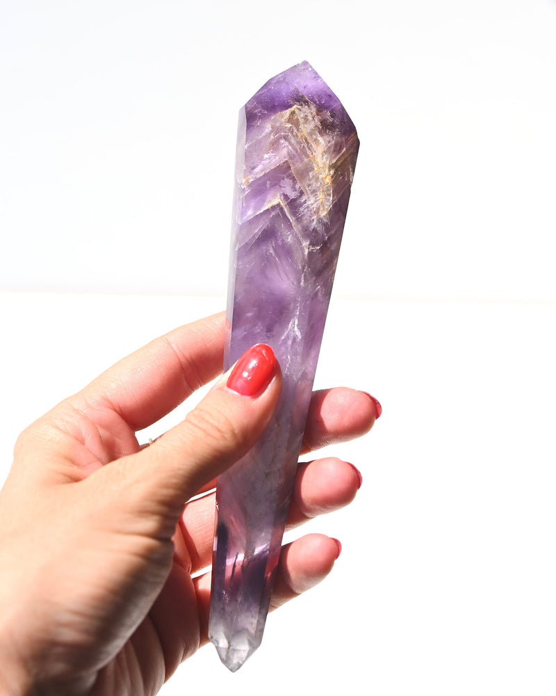 Amethyst Double Terminated Point - Brazil (143g)