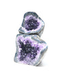 Amethyst Geode with Polished Agate Border - Uruguay (10.5 lbs)