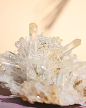 Mango Quartz Lemurian Cluster – Colombia - view 13