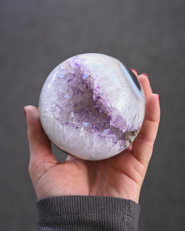 Amethyst Sphere – Brazil (3.5 in)