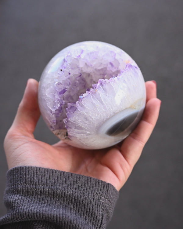 Amethyst Sphere – Brazil (3.5 in)