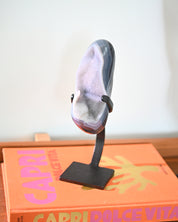 Pastel Druzy Amethyst Crystal Geode on Stand 4.2lbs