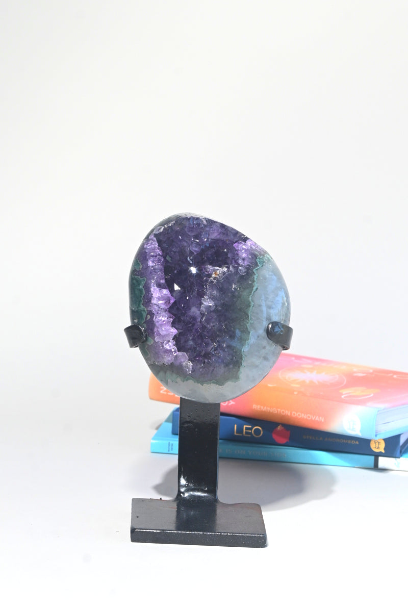 Amethyst Geode on Stand 3.3 lbs