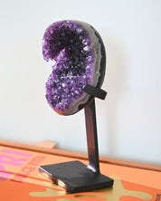 Amethyst Crystal Geode on Stand 4.2lbs