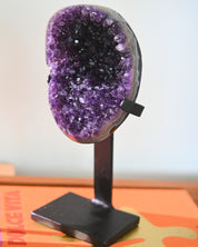Amethyst Crystal Geode on Stand 4.2lbs
