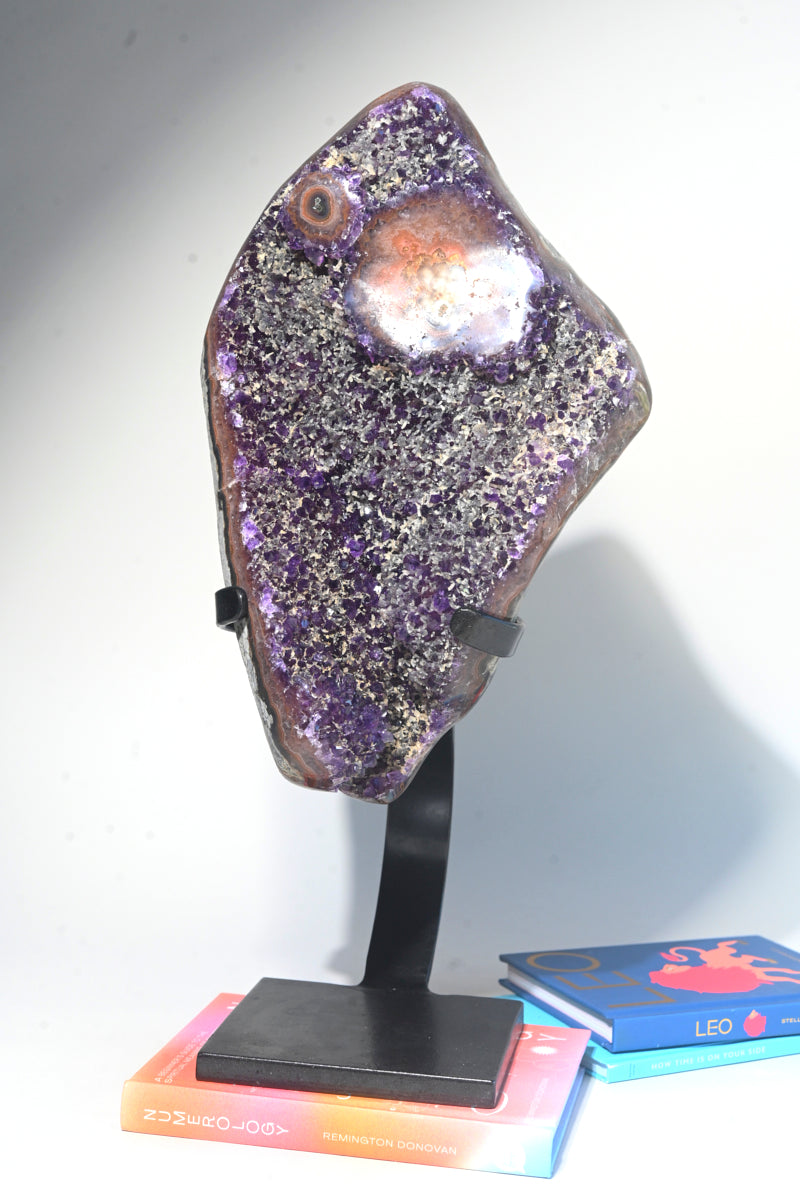 Amethyst Geode on Stand 16lbs