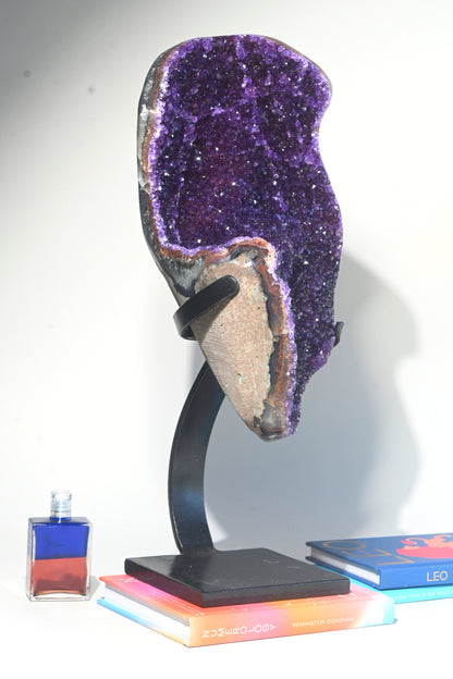 XL Amethyst Geode on Stand 19.5 lbs