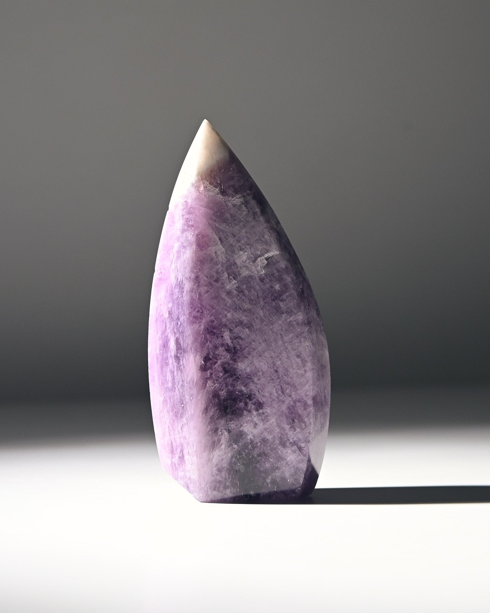Rare Trapiche Amethyst Flame
