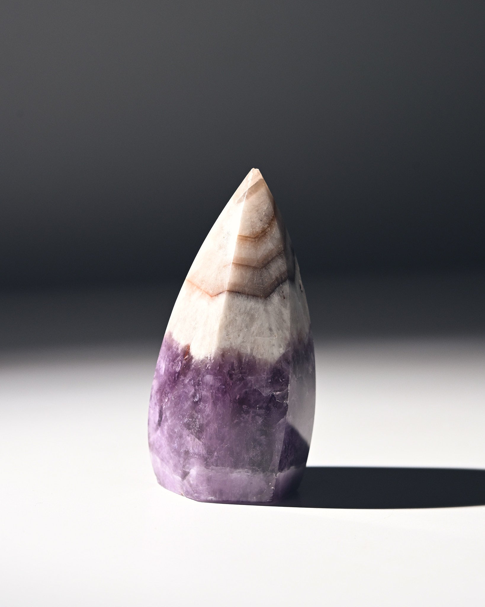 Rare Trapiche Amethyst Flame 2.5in