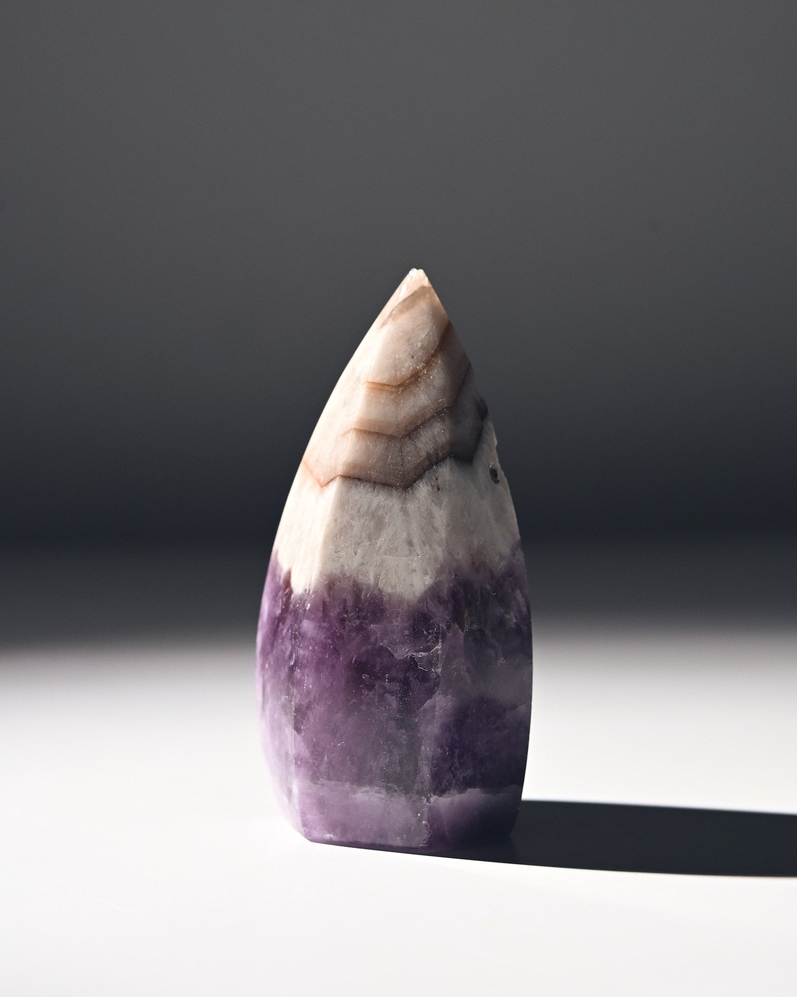 Rare Trapiche Amethyst Flame 2.5in
