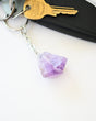 Amethyst Keychain - Protect + Calm
