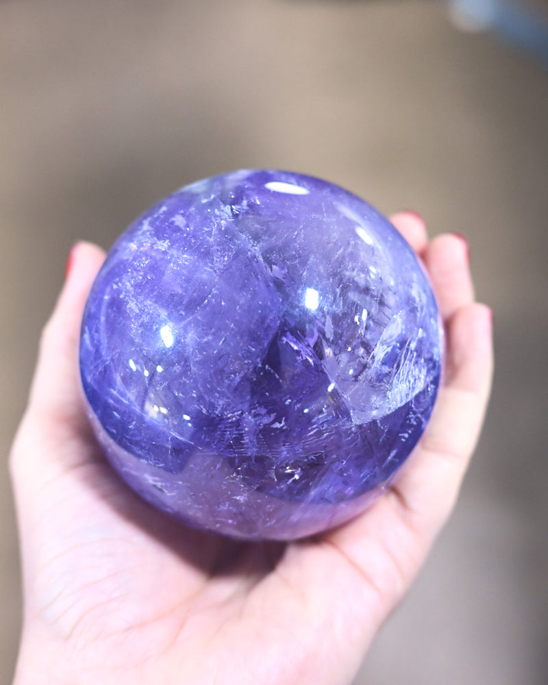 Amethyst Sphere 3.5in