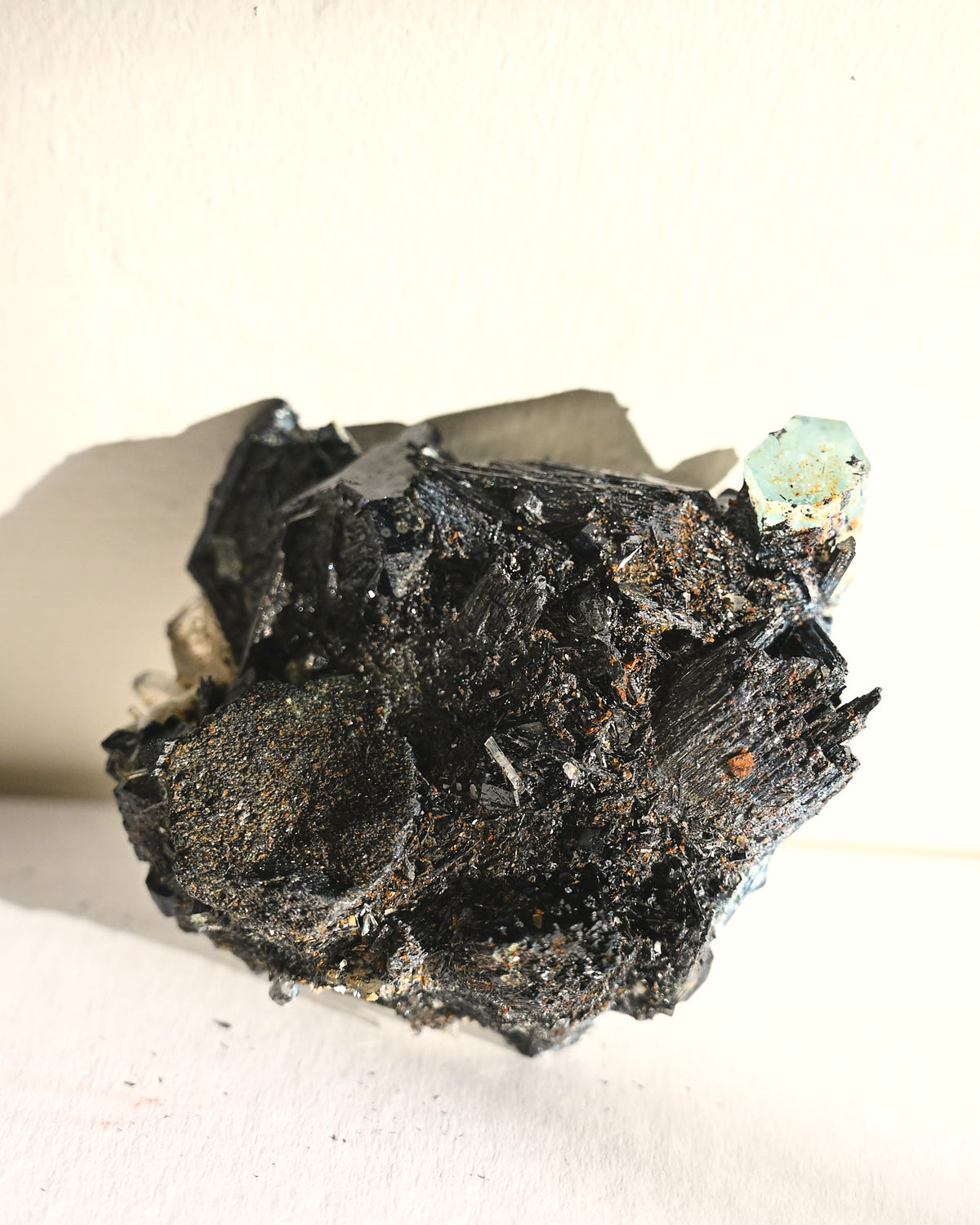 Feldspar crystal — White, pink, gray, green specimen, Triclinic / Monoclinic crystal system