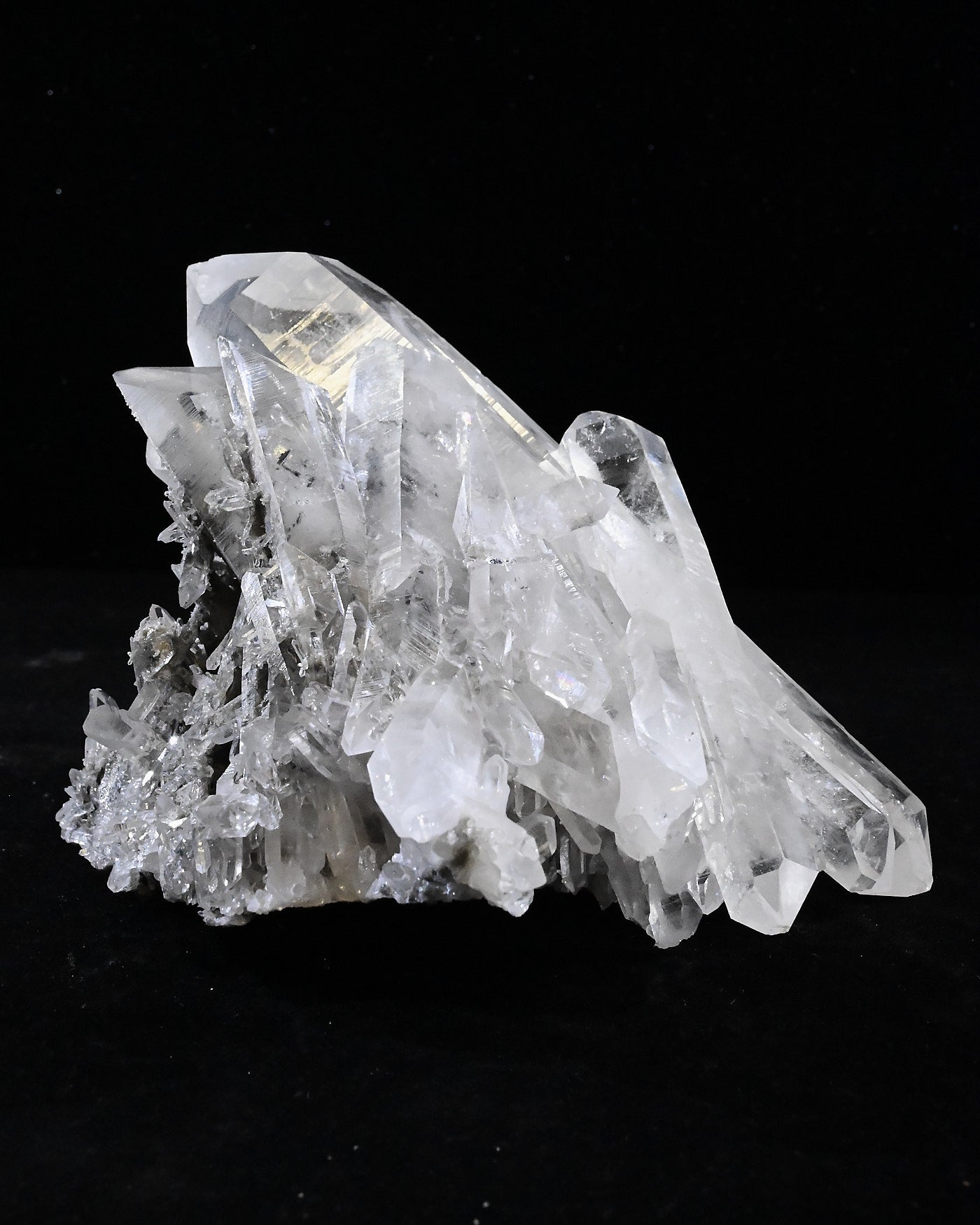 Arkansas Clear Quartz Cluster 3.9 lbs — 6x5x4 inches