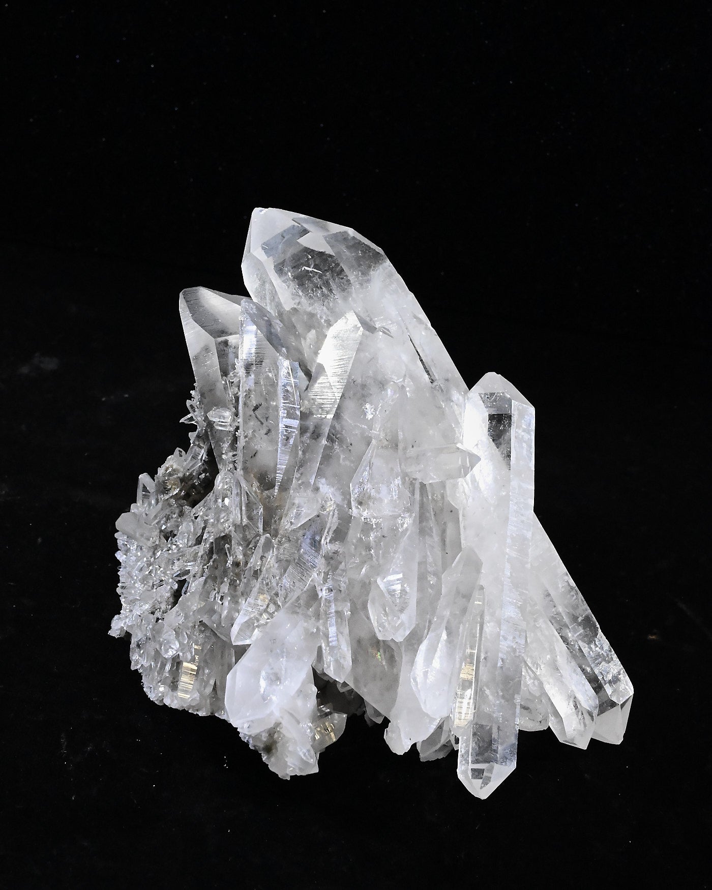 Arkansas Clear Quartz Cluster 3.9 lbs — 6x5x4 inches
