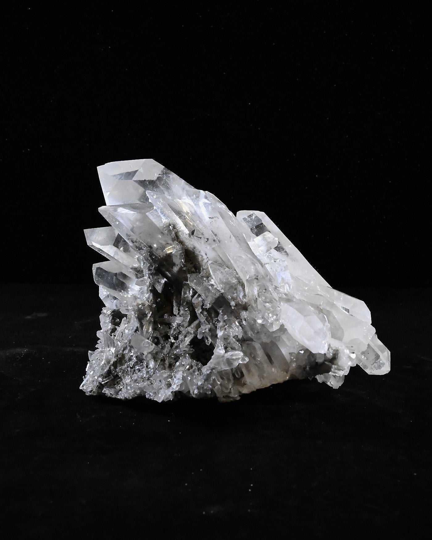 Arkansas Clear Quartz Cluster 3.9 lbs — 6x5x4 in