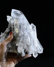 Arkansas Clear Quartz Cluster 3.9 lbs — 6x5x4 in