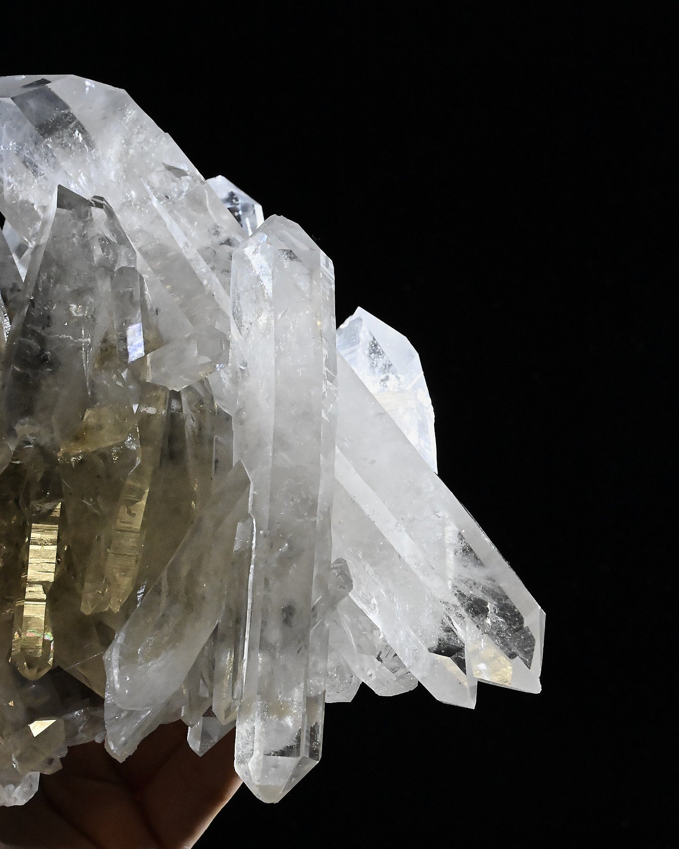 Arkansas Clear Quartz Cluster 3.9 lbs — 6x5x4 in
